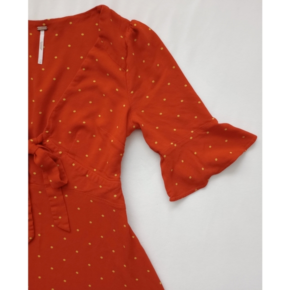 Free People▪️All Yours Mini Polka Dot Dress - Picture 5 of 12